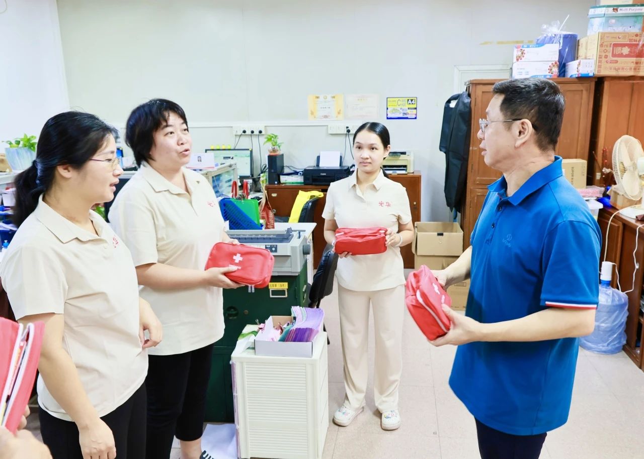 情系职工送清凉 身心护航保健康——白云山光华制药开展夏日防暑降温与健康关怀系列活动